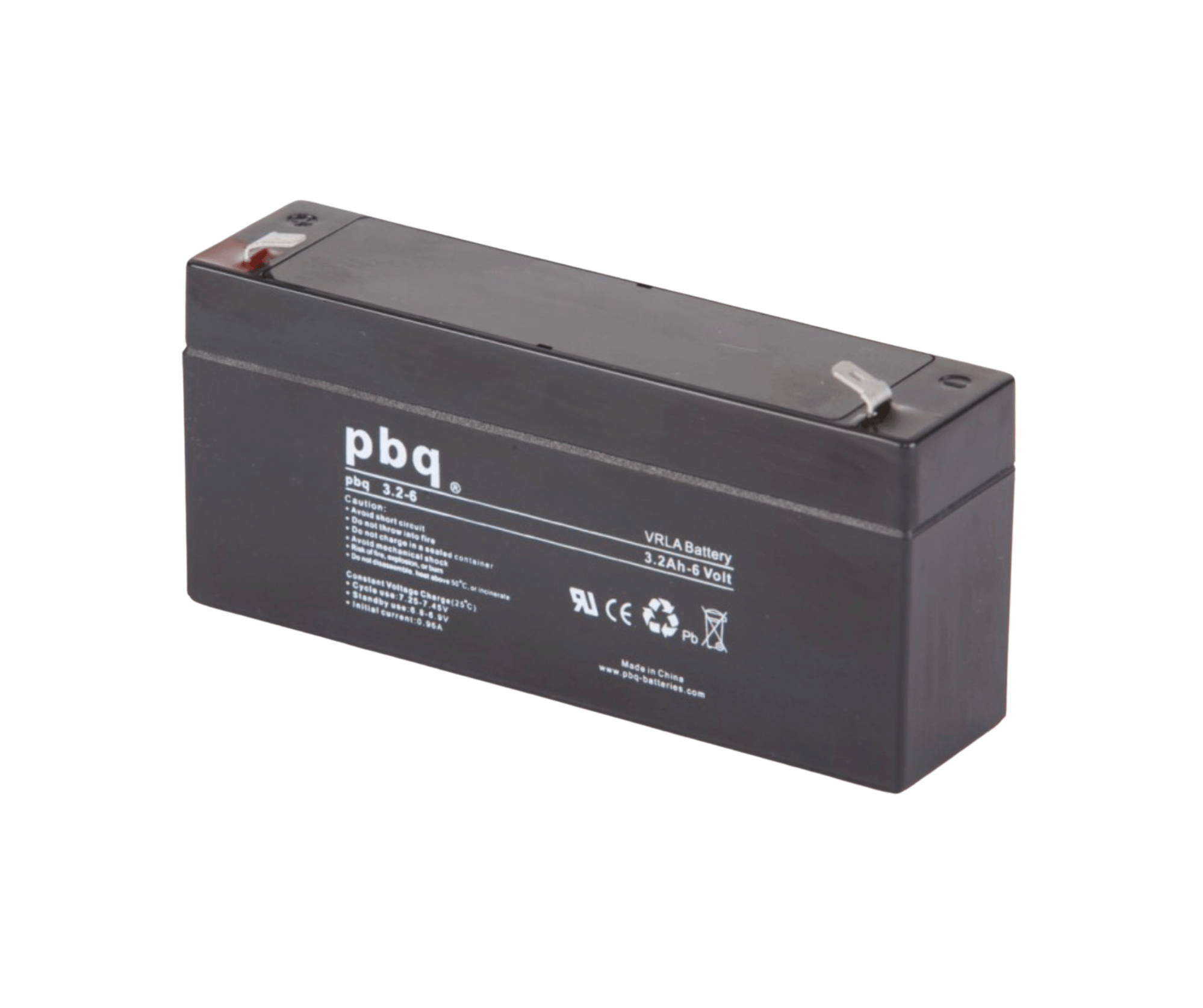 Akumulator AGM 6V 3,2Ah PBQ – Wąski Typ VRLA do Oświetlenia i Wag | KABE