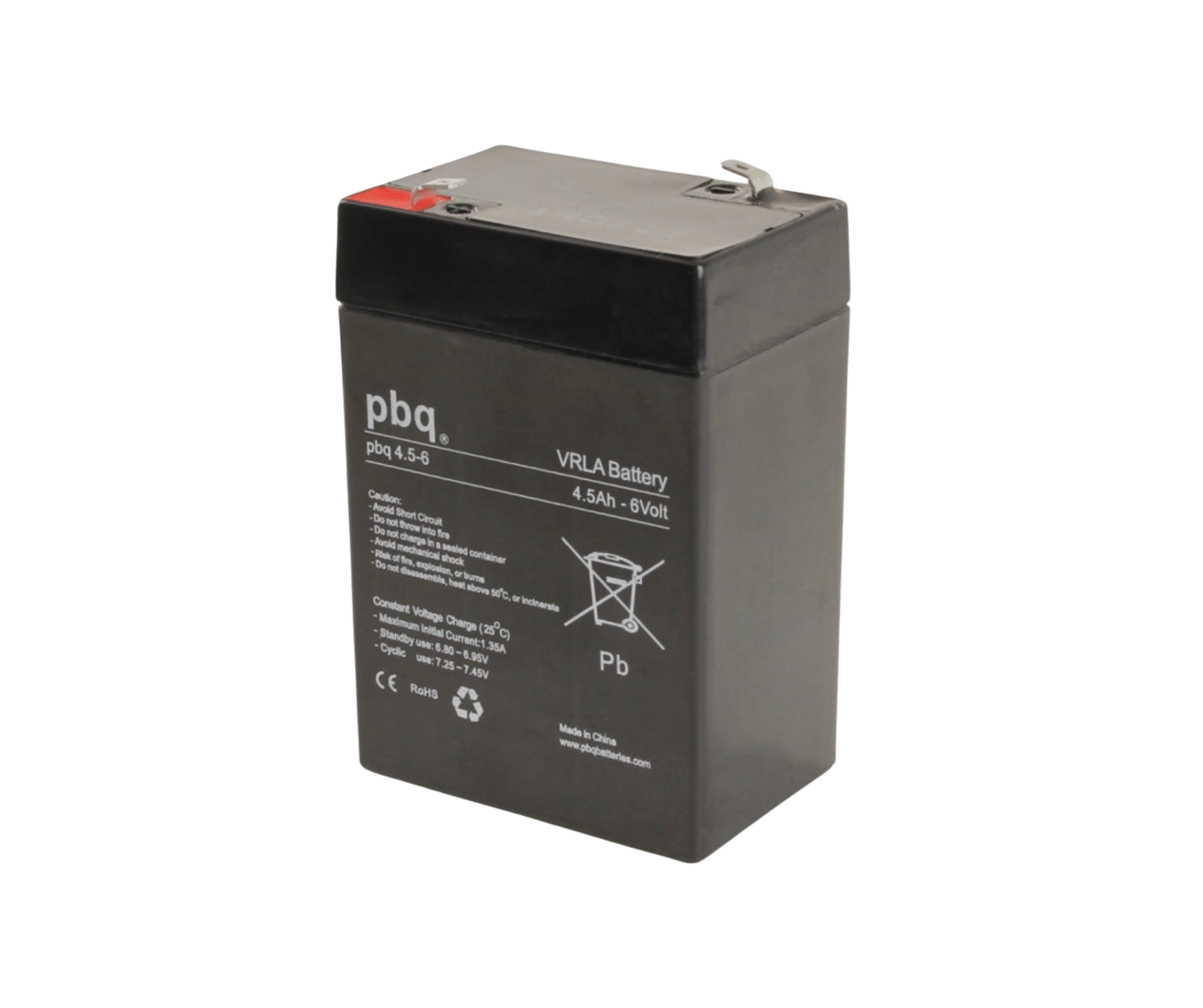 Akumulator AGM 6V 4,5Ah PBQ – Uniwersalne Ogniwo VRLA do Zabawek i Oświetlenia | KABE