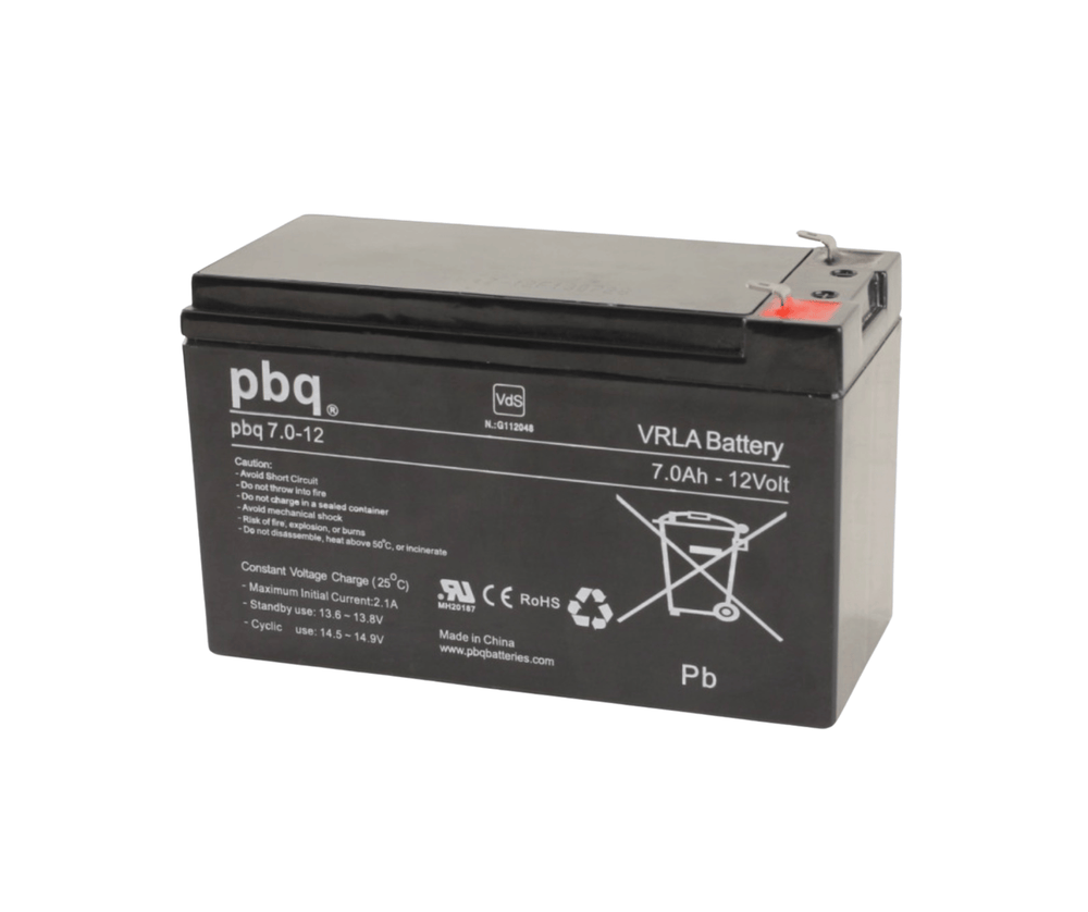 Akumulator AGM 12V 7Ah PBQ - Najpopularniejszy Standard do UPS i Alarmów | KABE