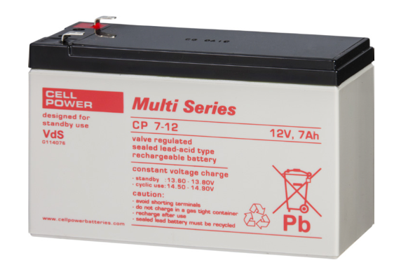Akumulator AGM 12V 7Ah CP - Najpopularniejszy Standard do UPS i Alarmów, VdS |
